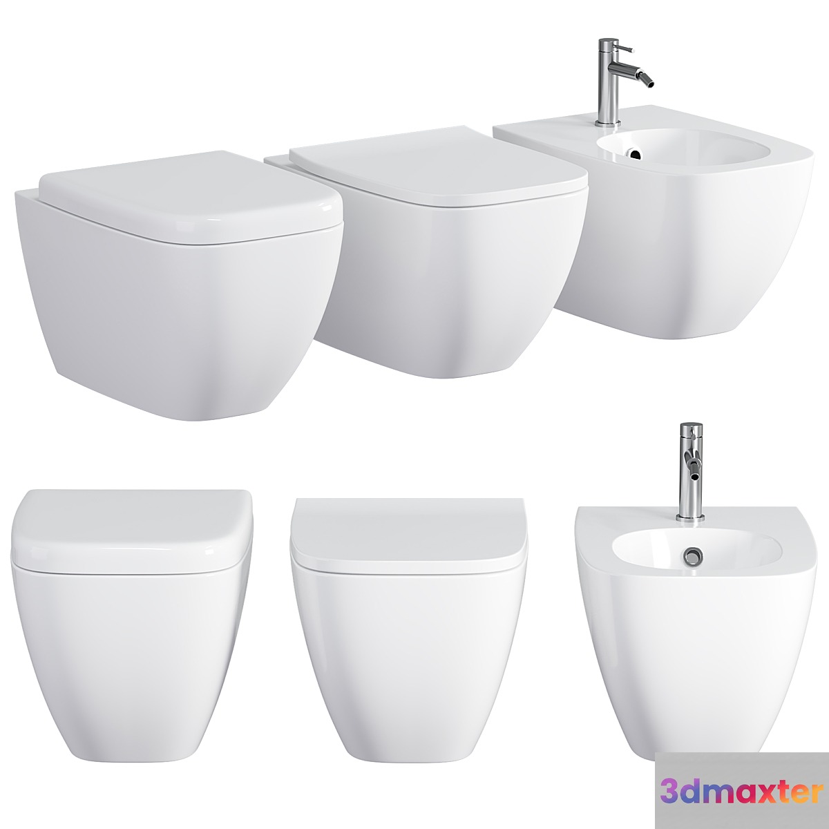 Vitra Shift miska wc wisząca rim-ex bezrantowa 54×36 cm biała 7742B003-0075 - No.2