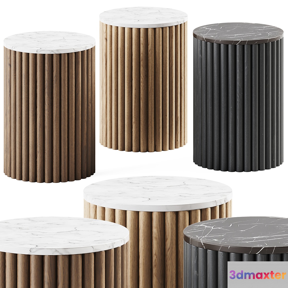 Cazarina Hogre Side Table _ Side table 3D Max