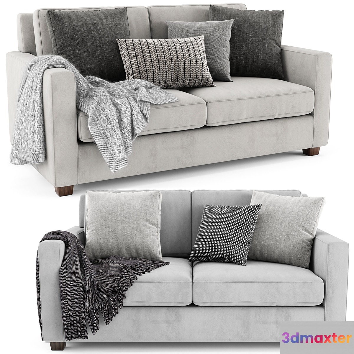 West Elm Henry 2 Seater - No.2