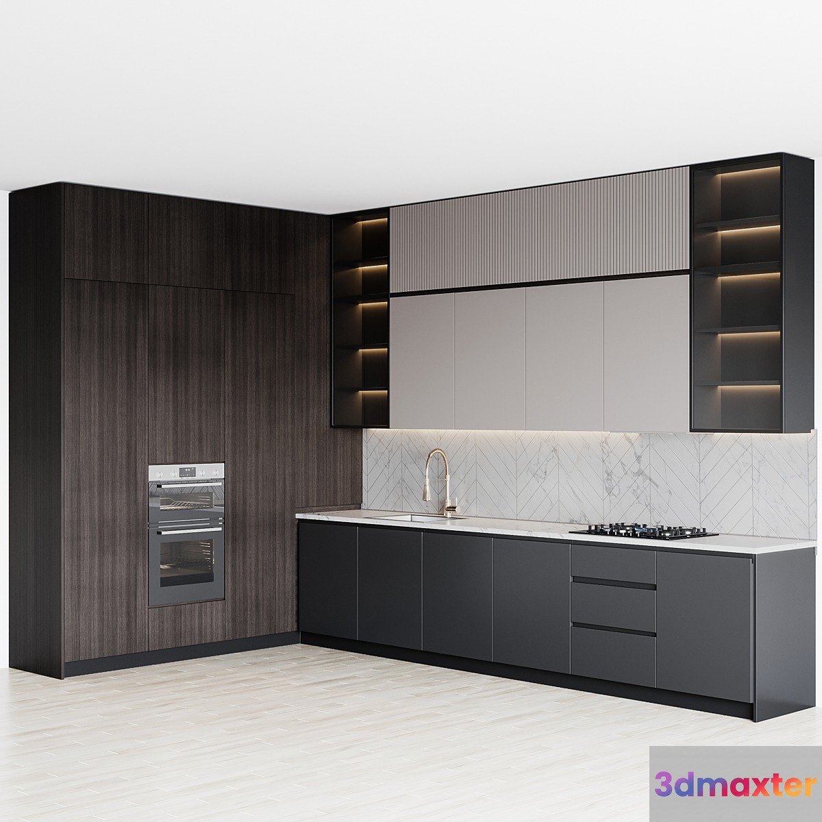 kitchen_modern116 3D Max