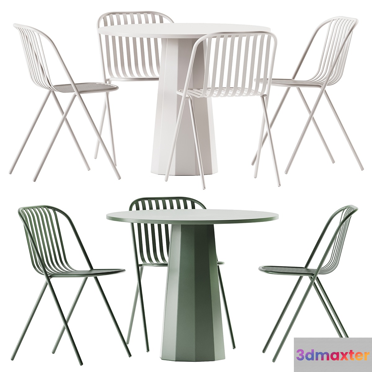 Dix Table by Connubia and Belca Chair by TUBY _ Garden furniture - No.3
