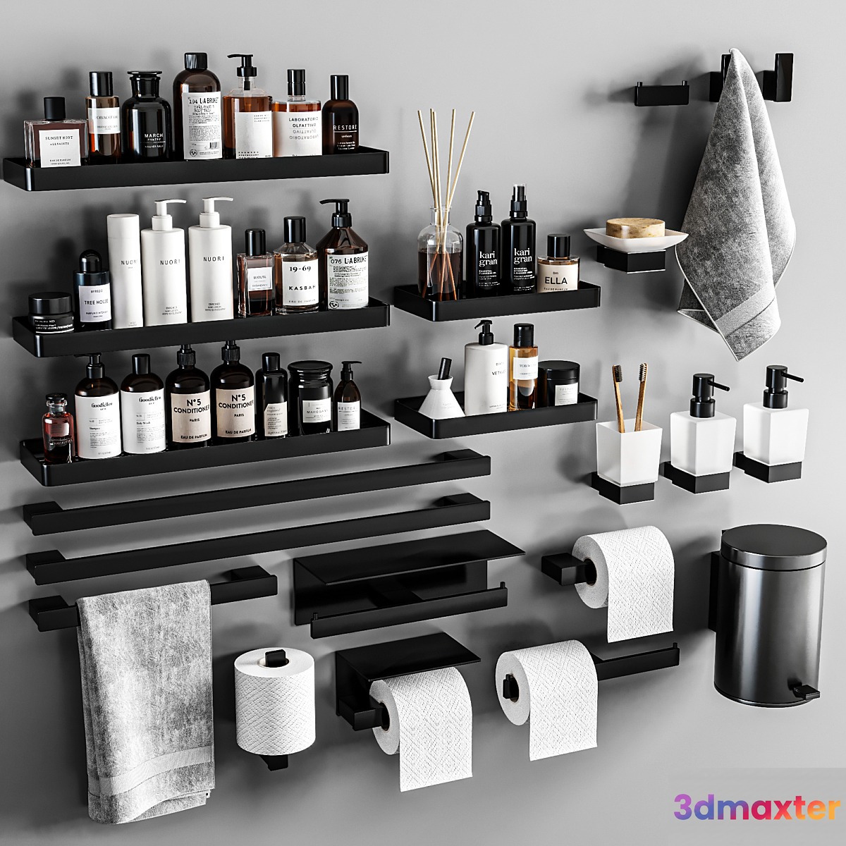 Sanco Agora_Bathroom accessories 30 3D Max