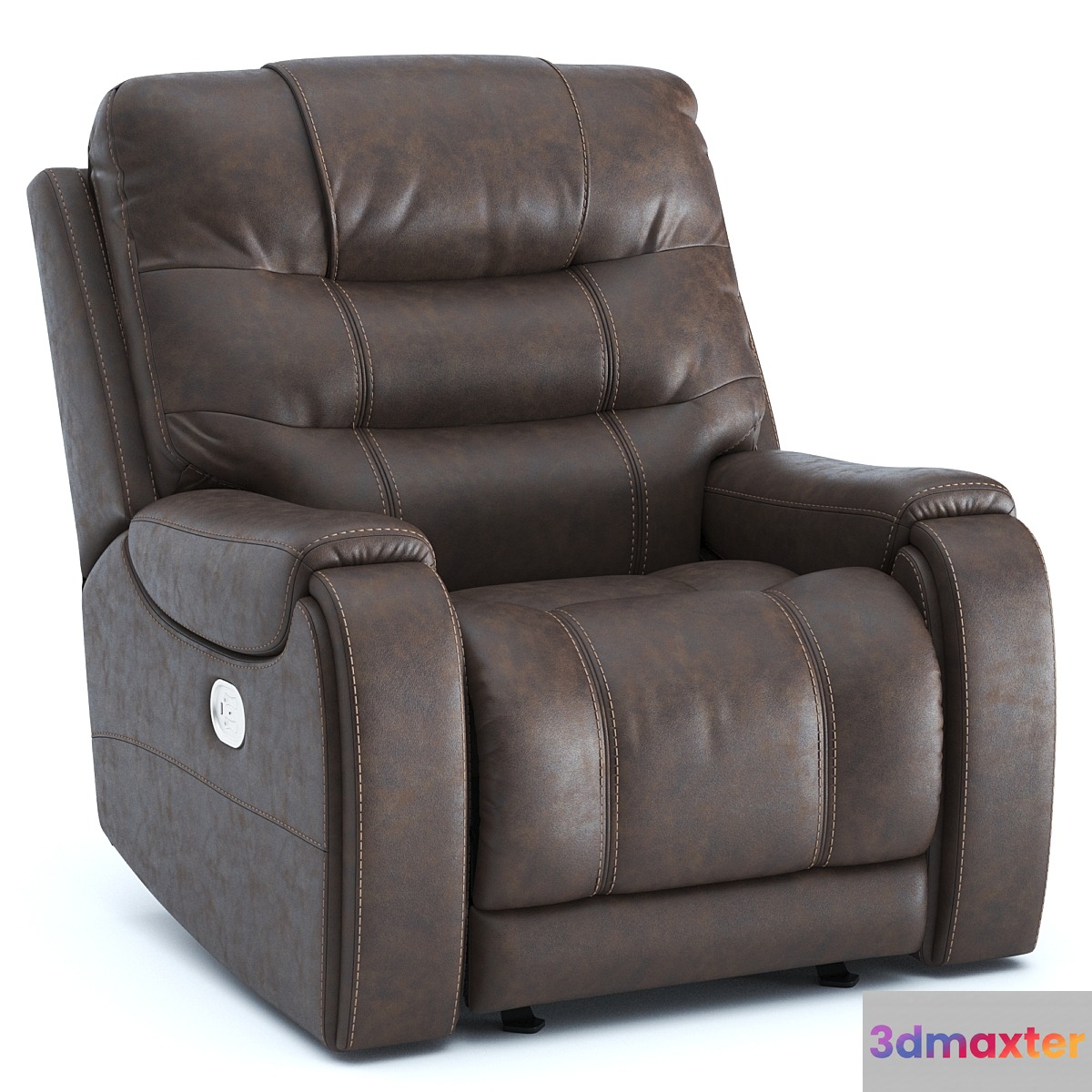 Yacolt Power Reclining Armchair 3D Max