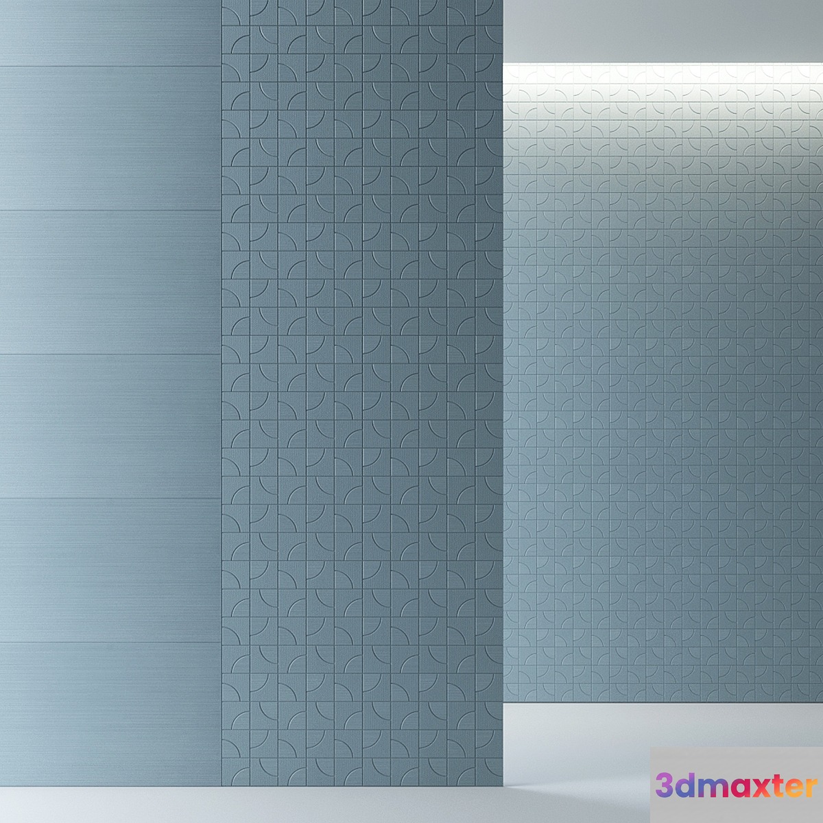 Wall tiles ATLAS CONCORDE  Aplomb. Mosaic ARCH 3D Max