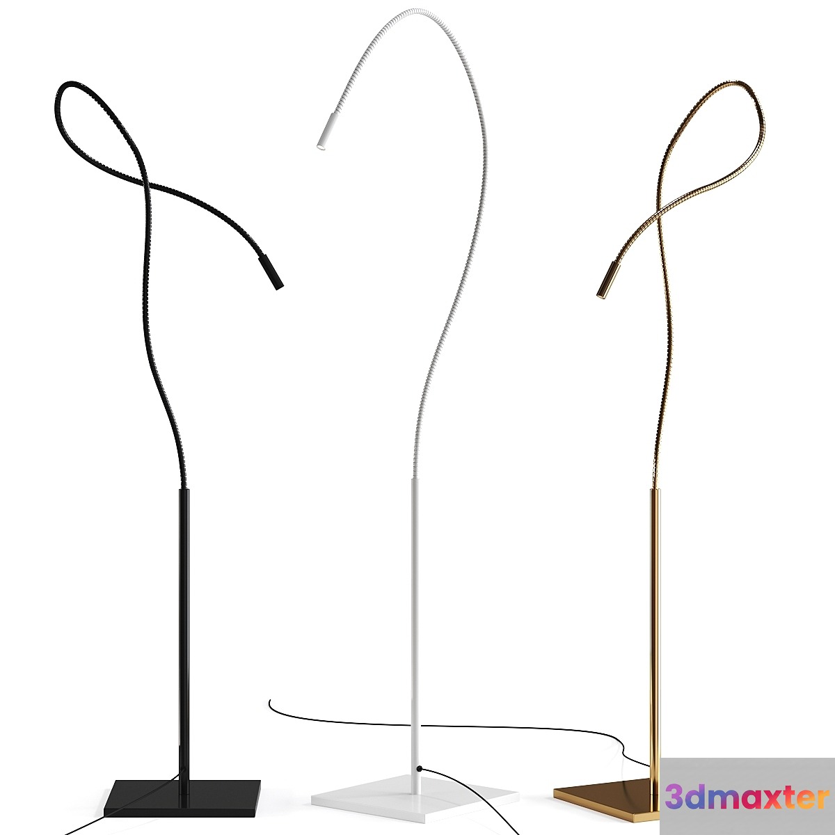 Puntina by Vesoi Floor Lamp 3D Max