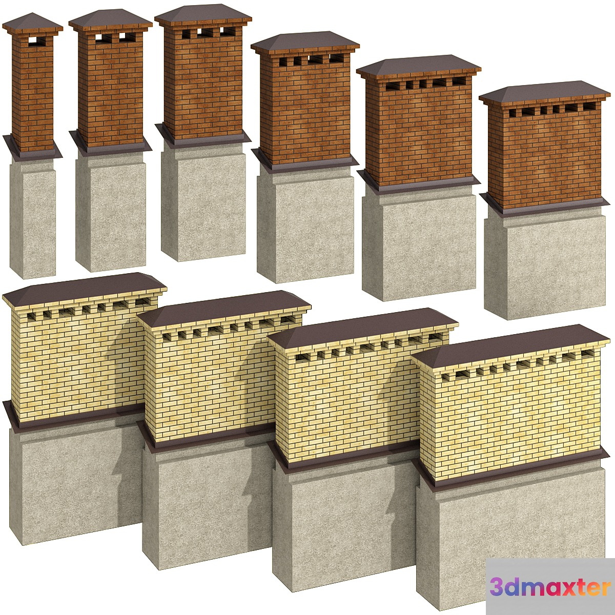 Chimney chimney ventilation duct _ chimney smokestack ventilation