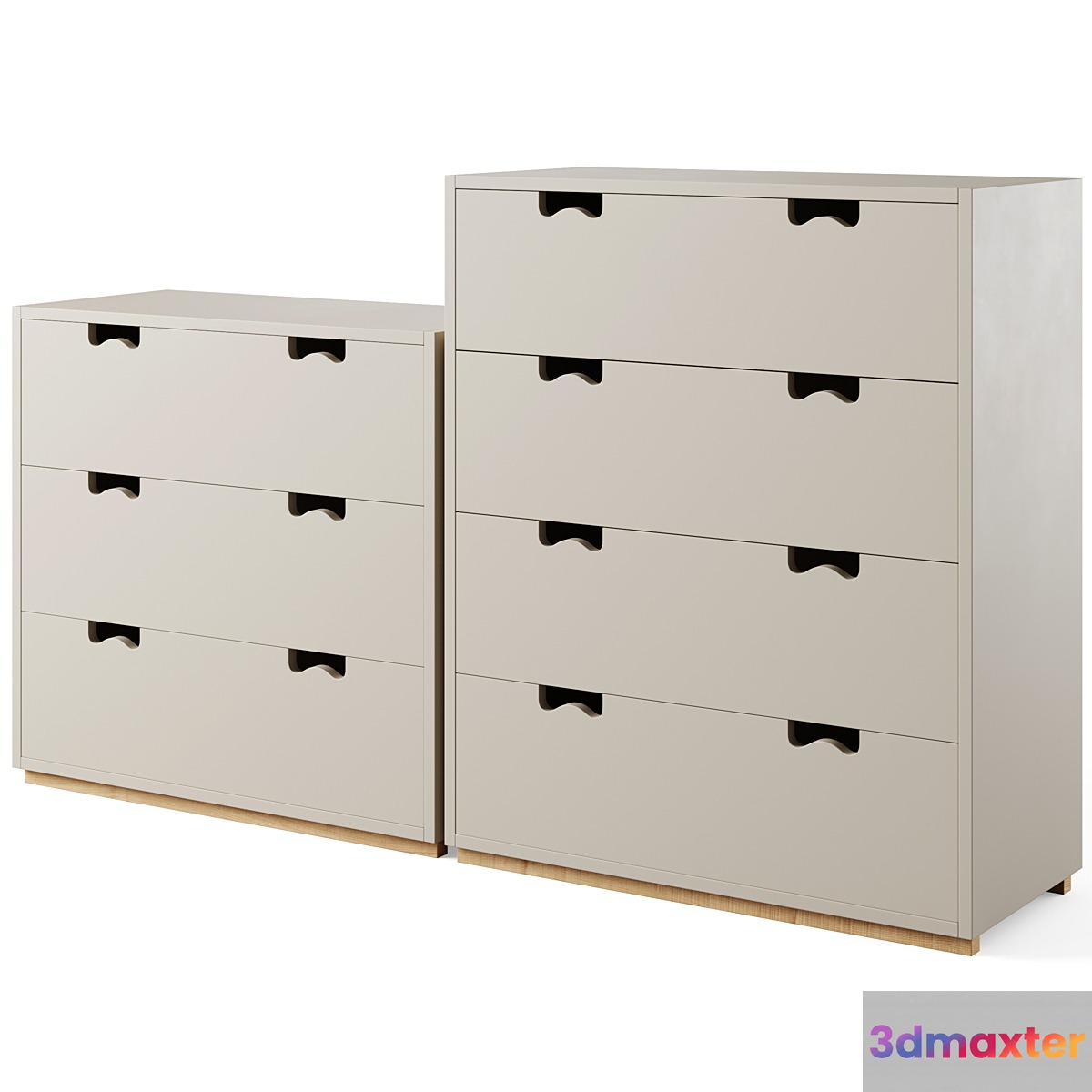 Chest of drawers SNOW A by Asplund - No.2