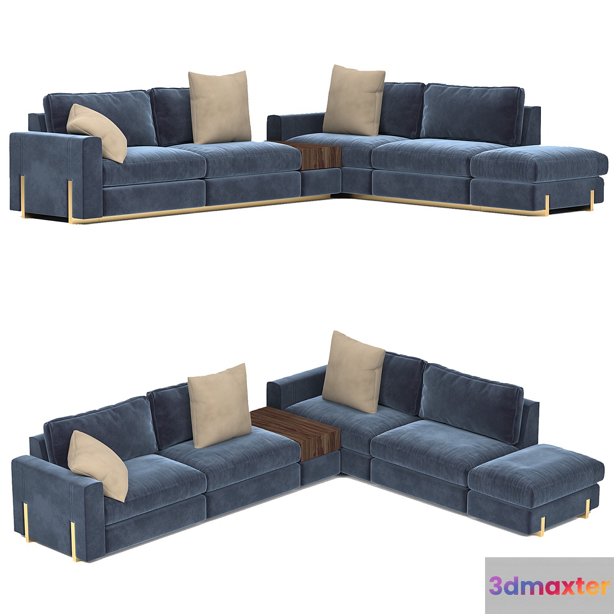 Modular sofa Mario 3D Max
