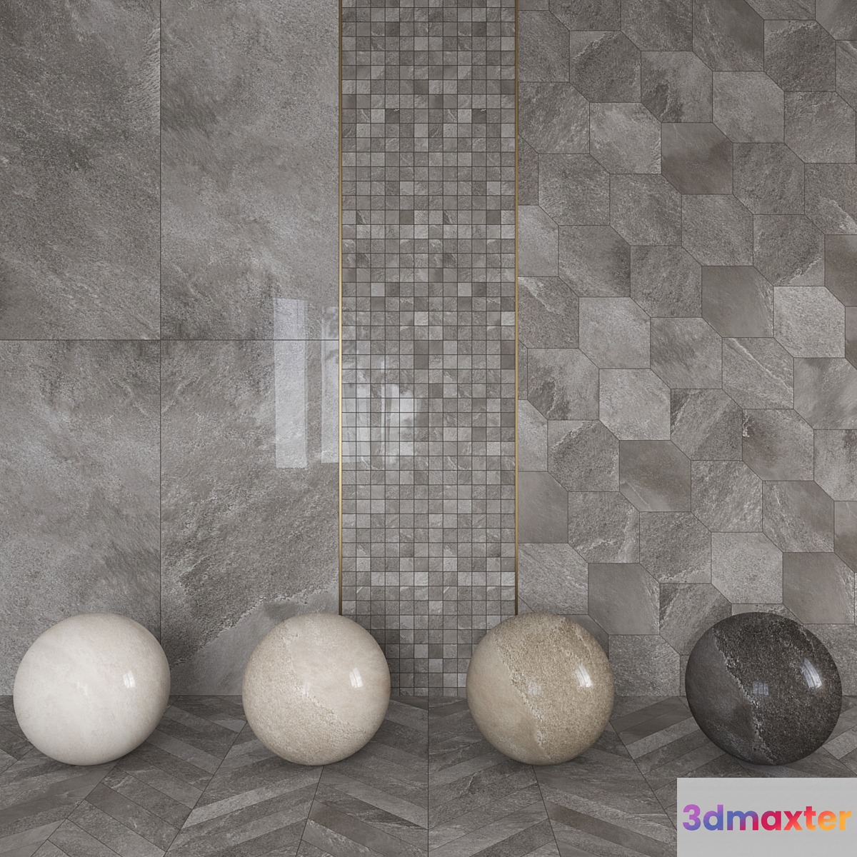 Sant Agostino SHADESTONE Decor 3D Max