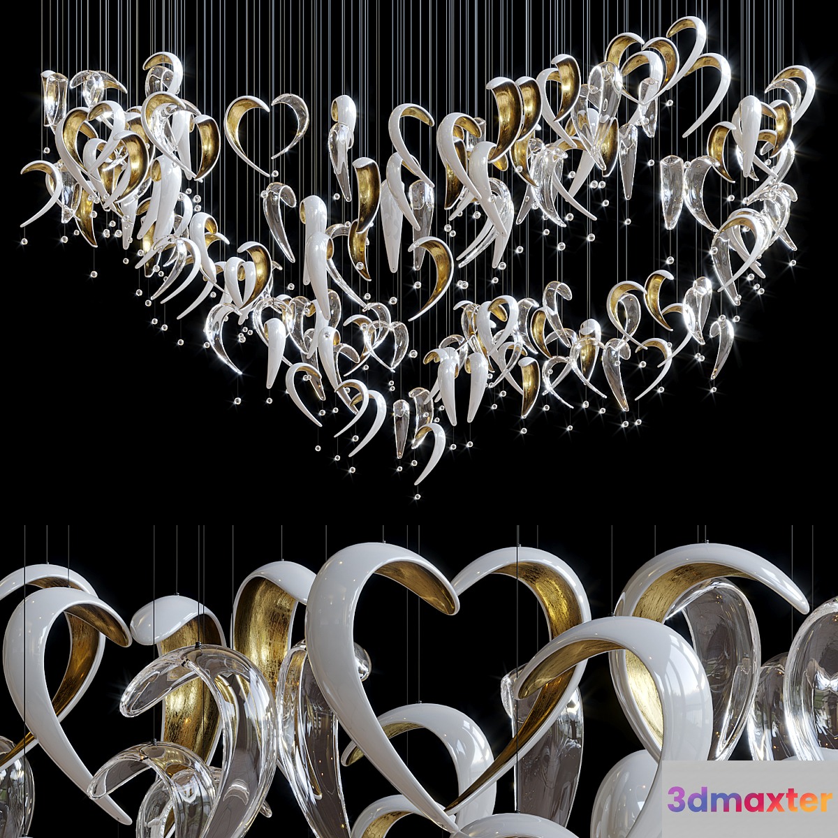 Hanging composition Heart - Vargov Design