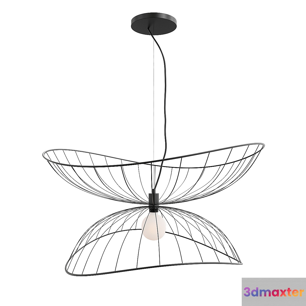 Ray Pendant 70 Black - No.2