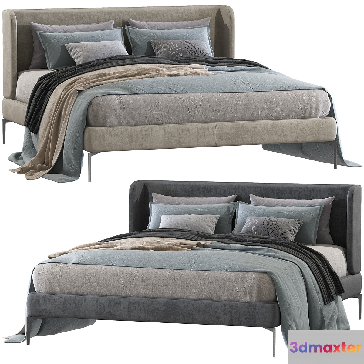 Double bed 82.