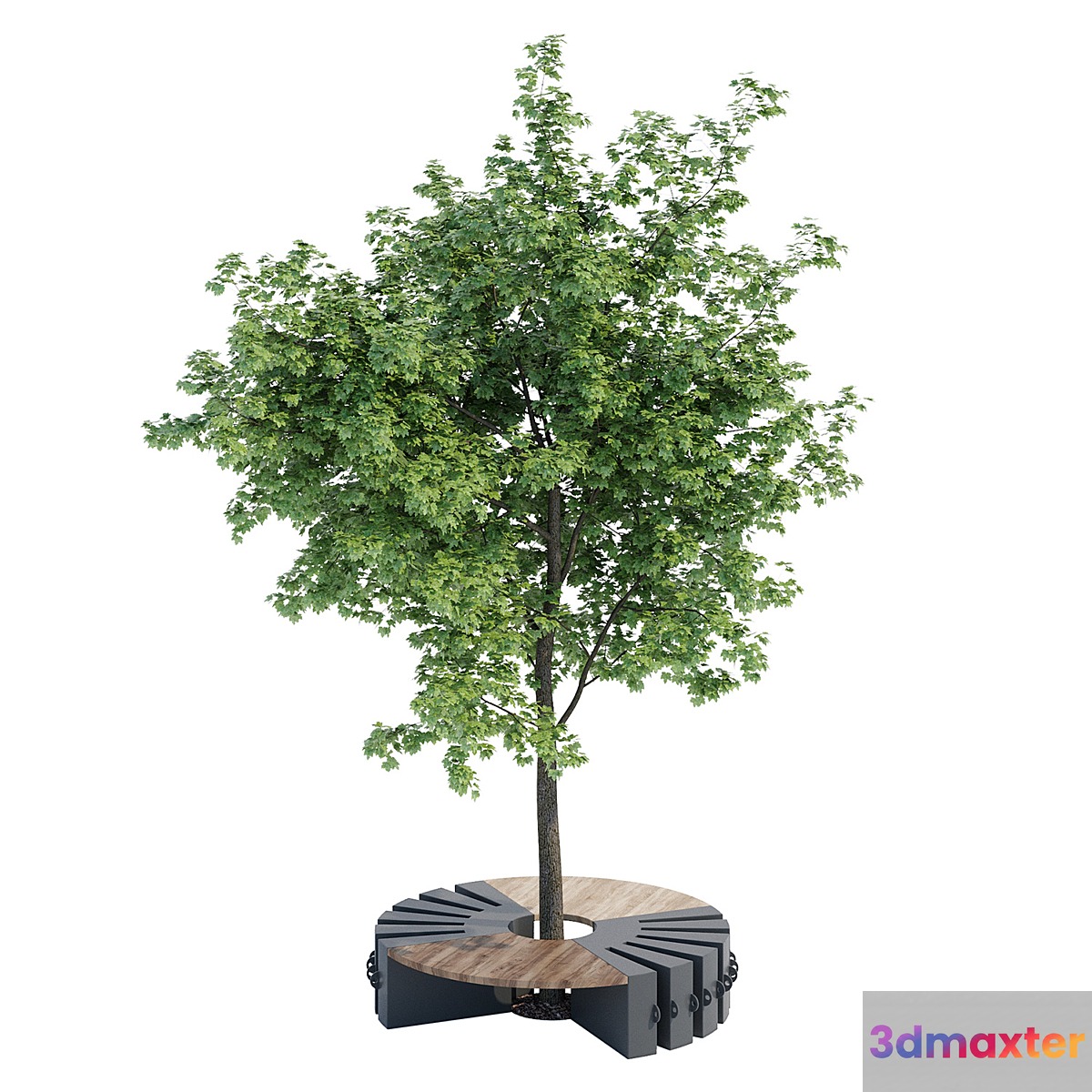 Round B 3D Max
