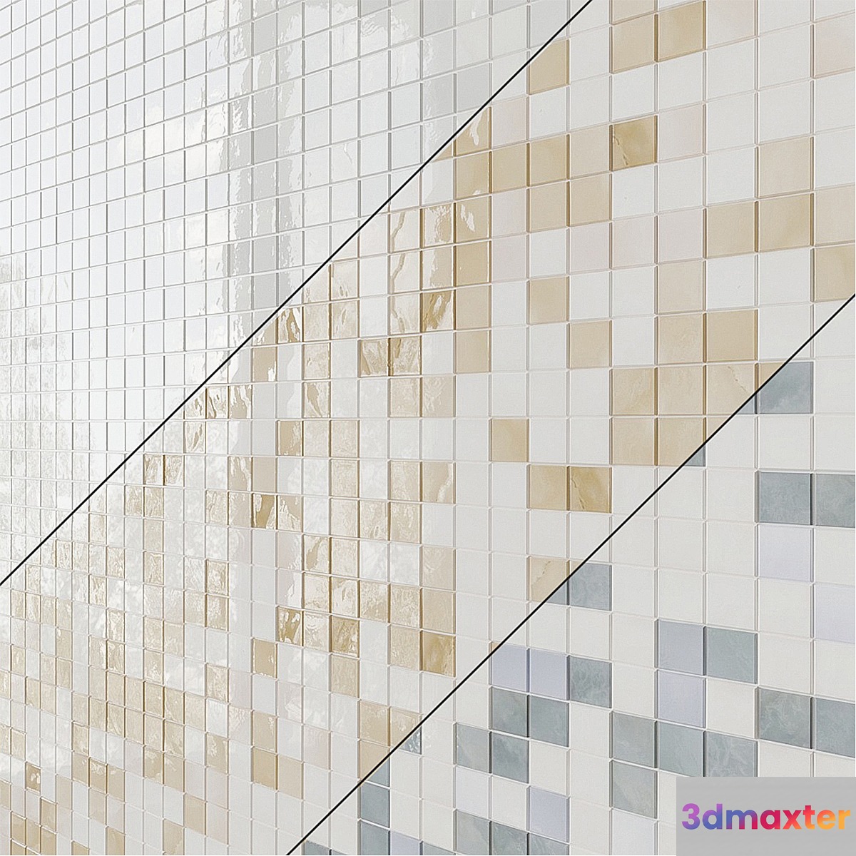 Mosaic Kerama Marazzi Stelline Tiles - No.2