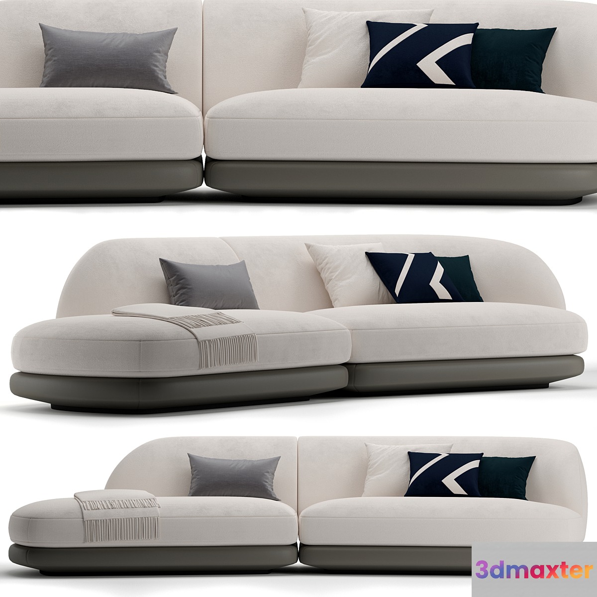 Vesper Giorgetti Sofa 3D Max