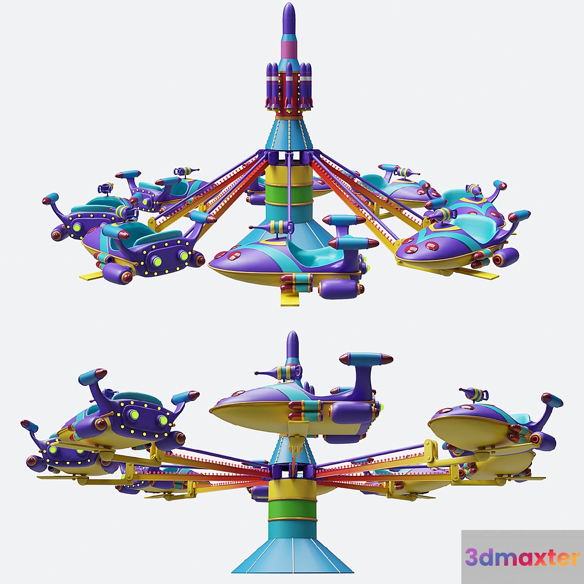 Carousel 3D Max
