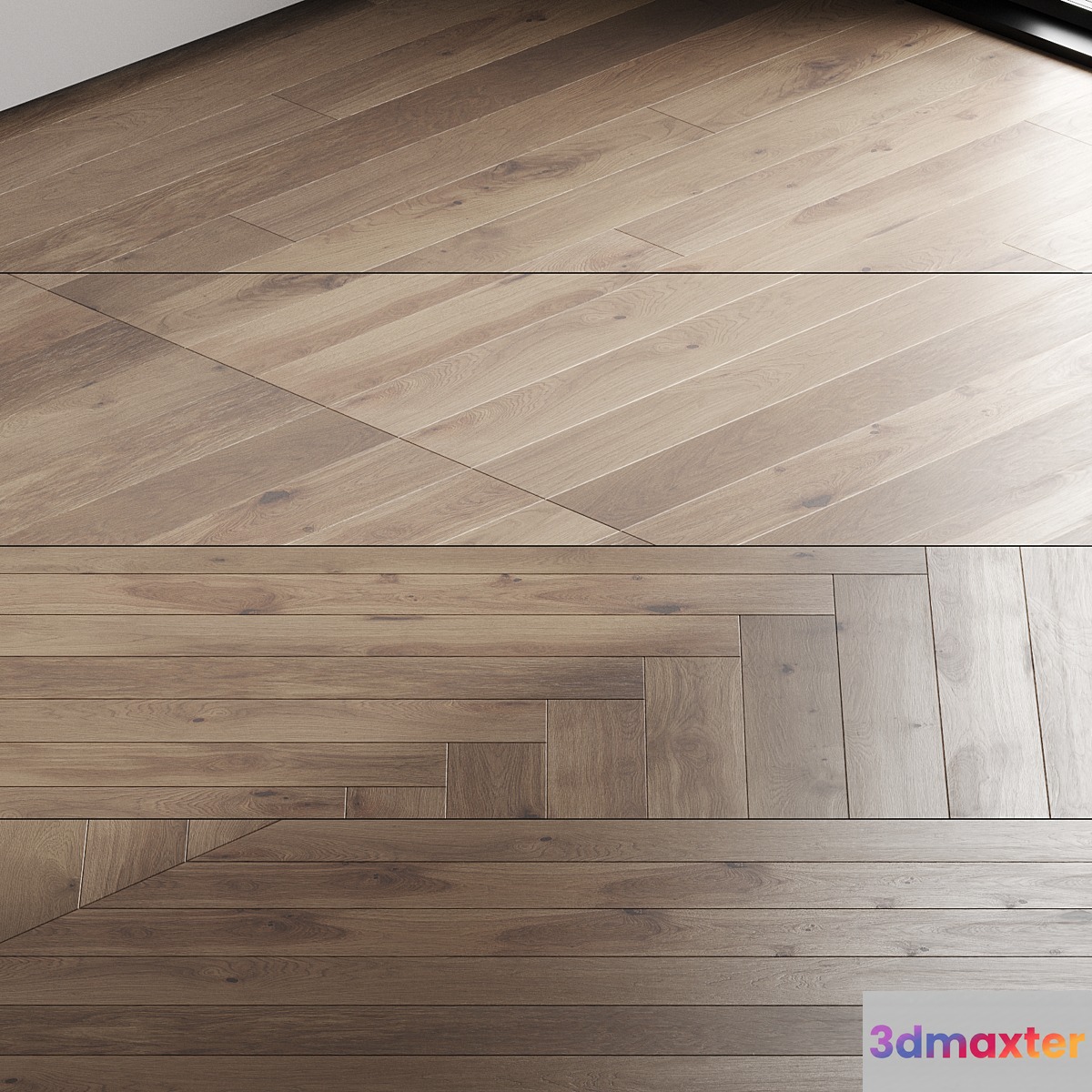 Oak parquet board 12
