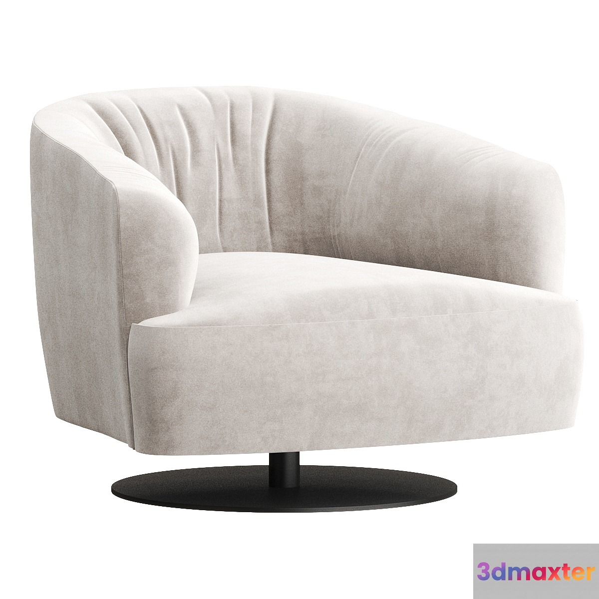 DIGA | Swivel armchair By NICOLINE