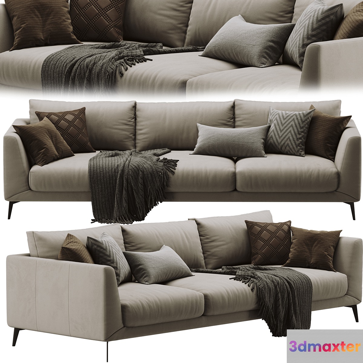 BoConcept Fargo Sofa 3D Max