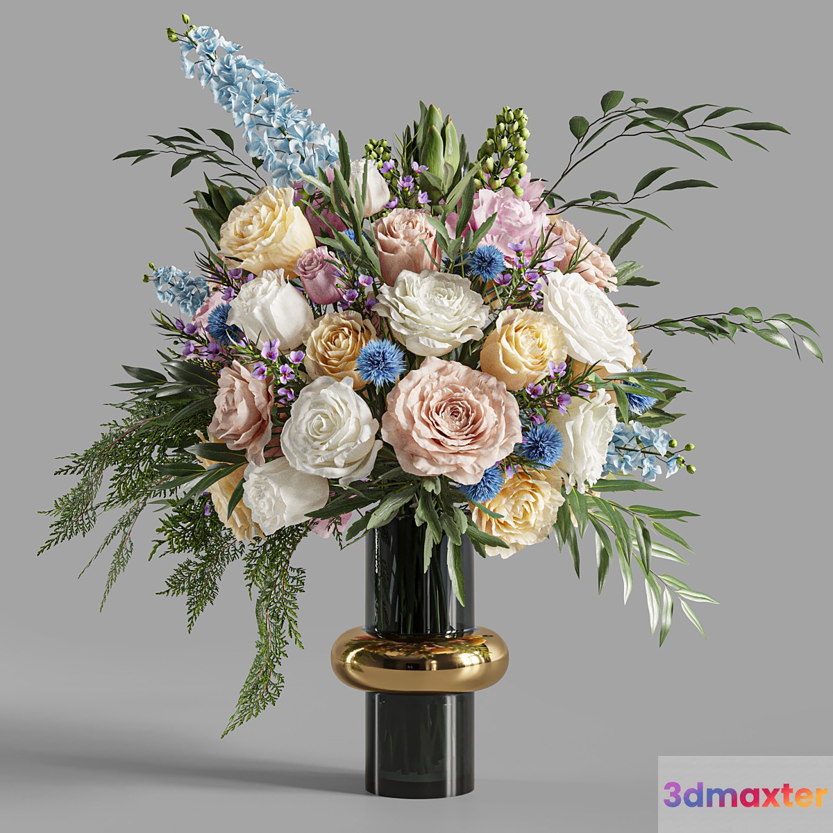 Flower Set 026 Big bouquet 01