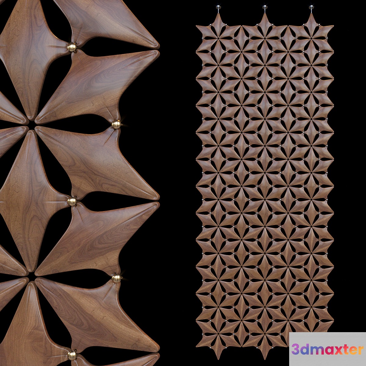 Decorative suspended partition wall Vargov® Design