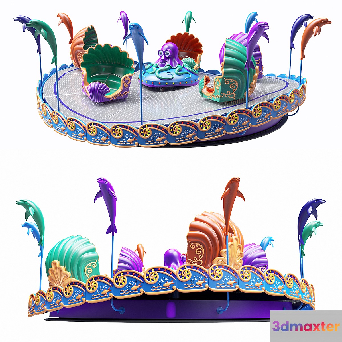 Carousel - No.2 3D Max