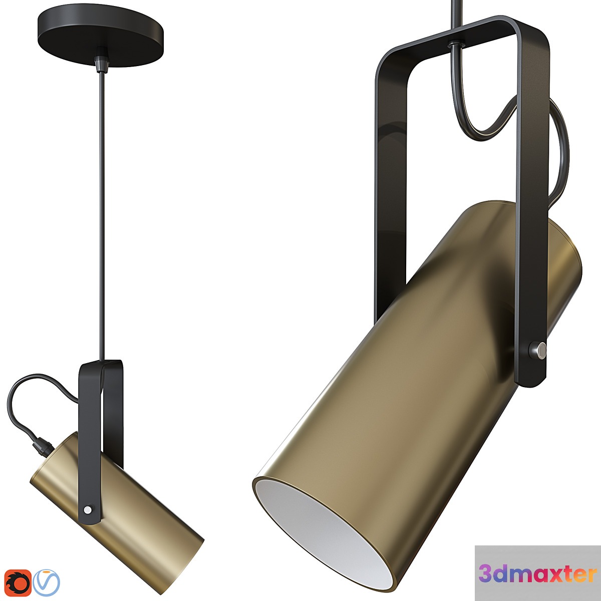 Pendant lamp Lumion Claire 3714_1 - No.2