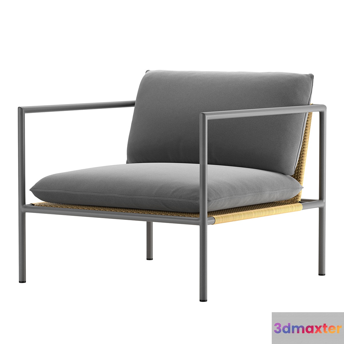 Blue Dot Dog Days Outdoor Lounge Chair 3D Max