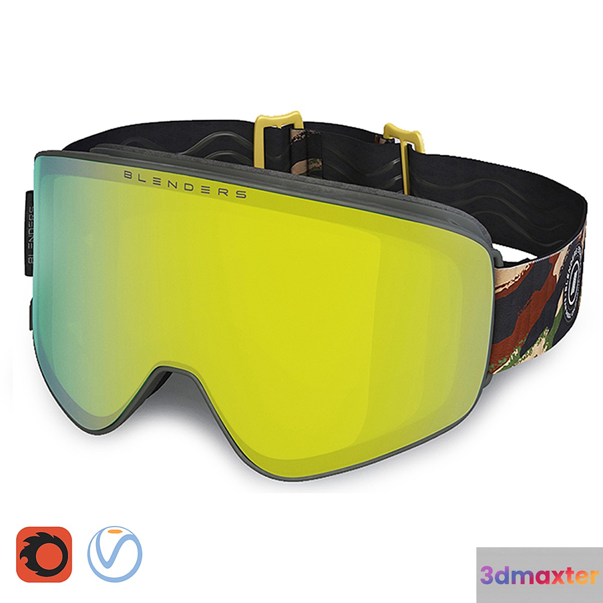 Diva Drama - Blenders Ski Goggles 3D Max
