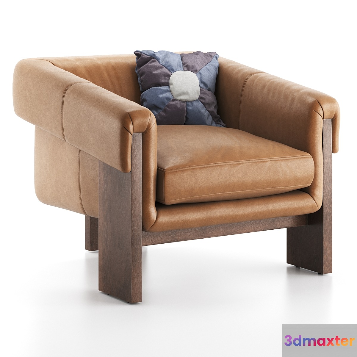 Four Hands _ Cairo Chair - Palermo Cognac 3D Max
