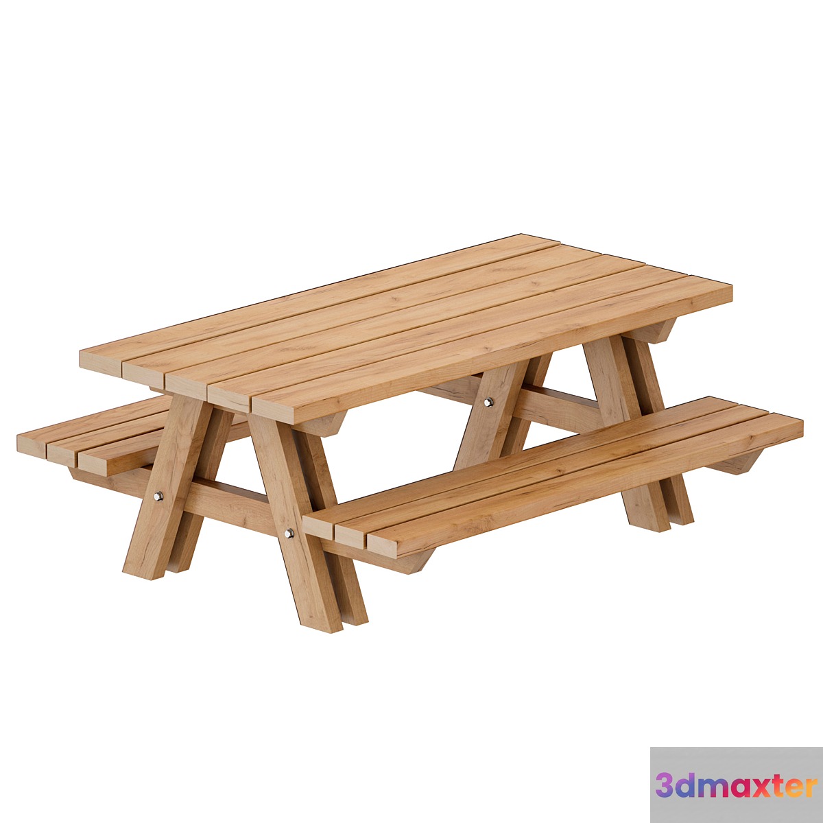 Outdoor Wooden Picnic Table