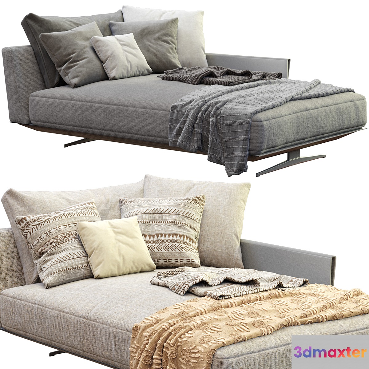Chaise Lounge Bretton By Flexform