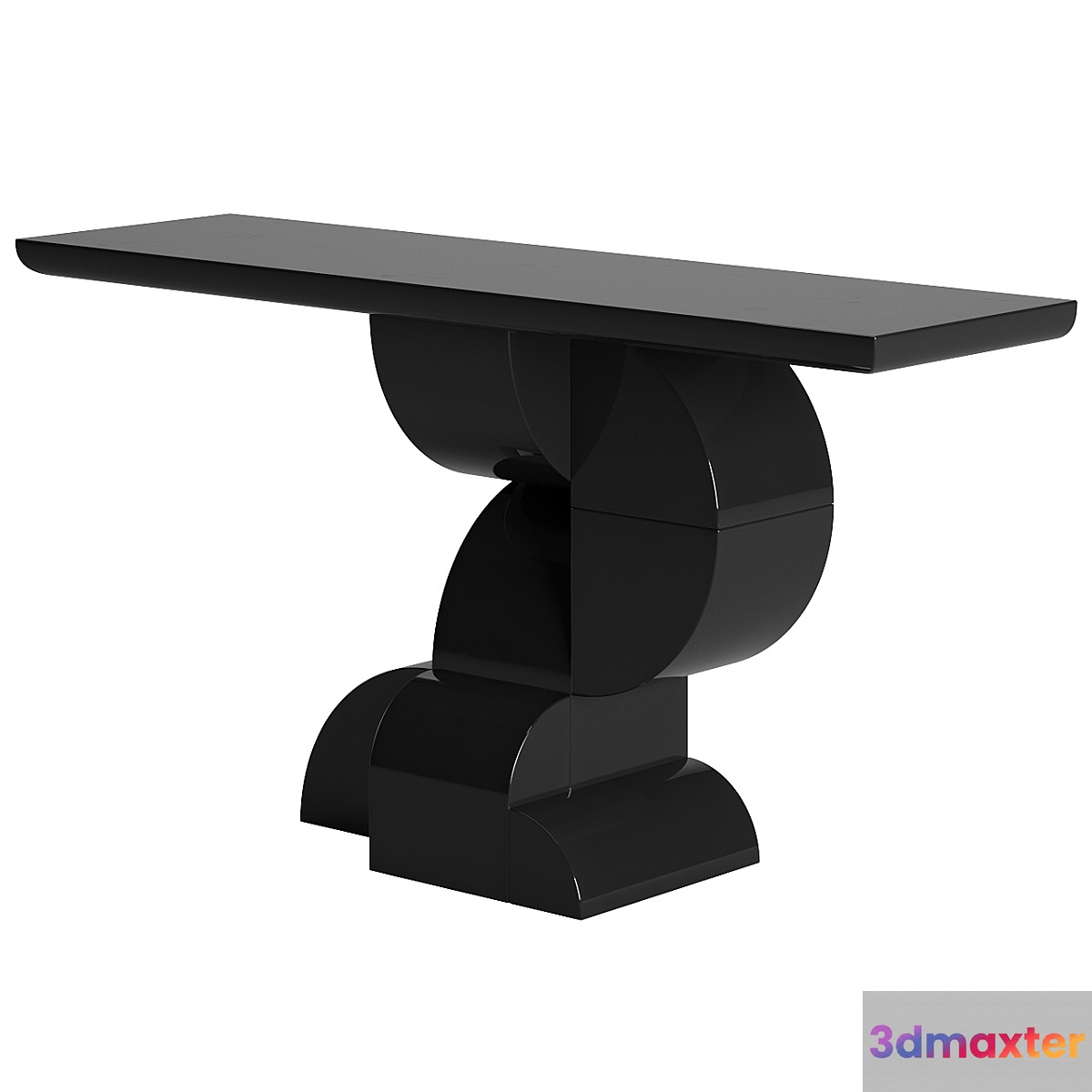 Console 01 Black by Forest & Giaconia