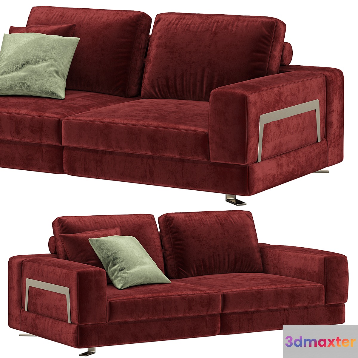 Former In Italia FELLINI Sofa straight