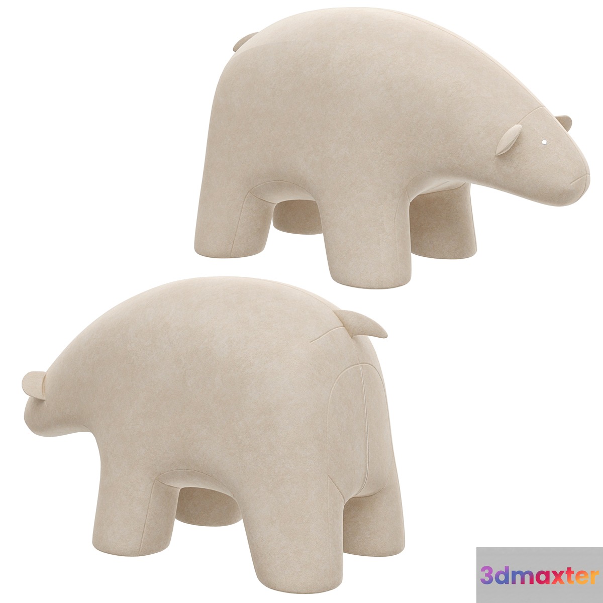 Pouffe Sweet Bear Light - No.2