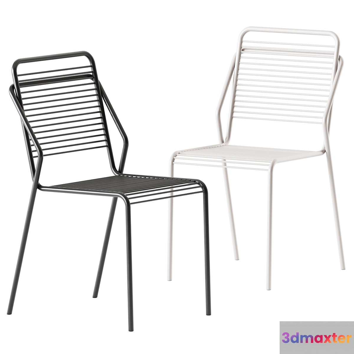 Le tube Chair by Artu _ Outdoor chair 3D Max