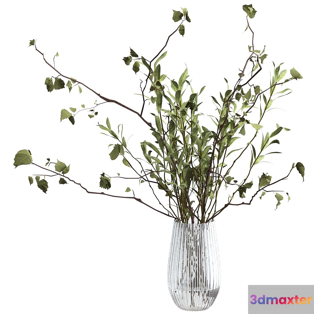 Bouquet of twigs 3D Max