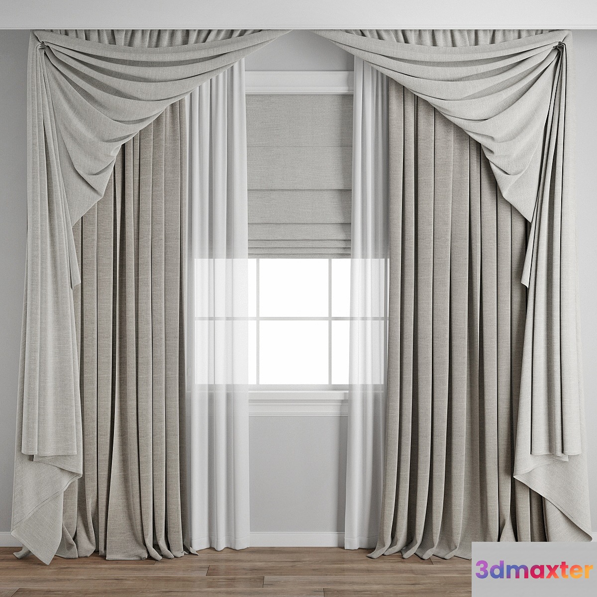 Curtain 506 3D Max