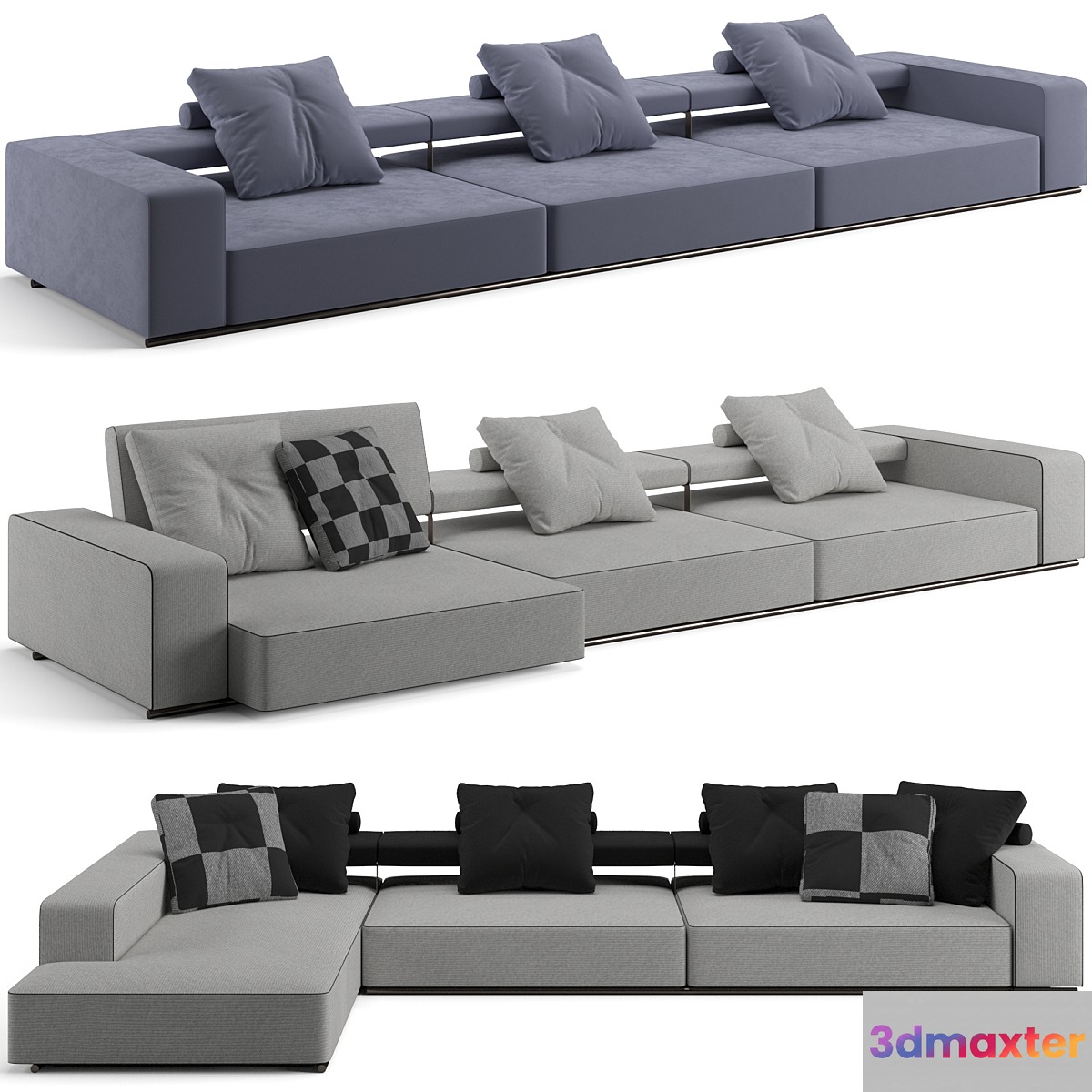B&B Italia Andy sofa 412 cm