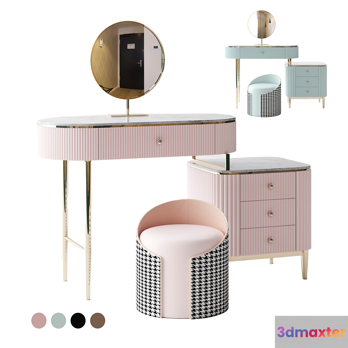 Makeup Vanity Set
