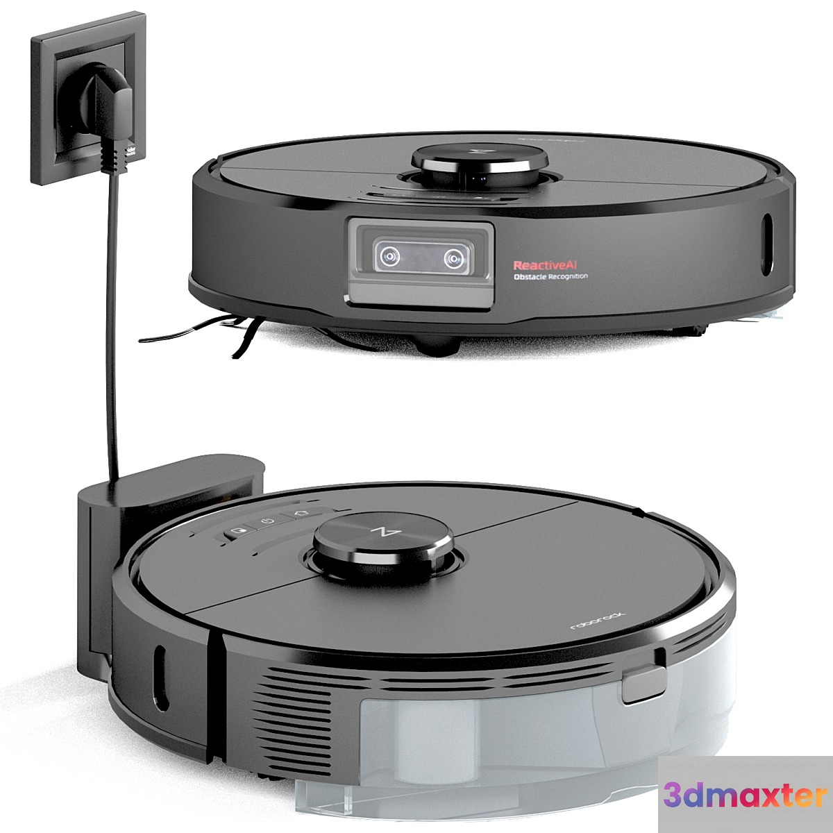 Roborock S6 MaxV Robot Vacuum Cleaner 3D Max