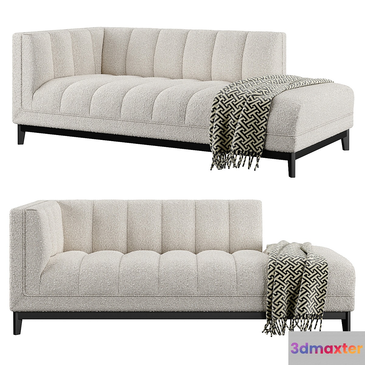 Eichholtz Lounge Sofa Ditmar 3D Max