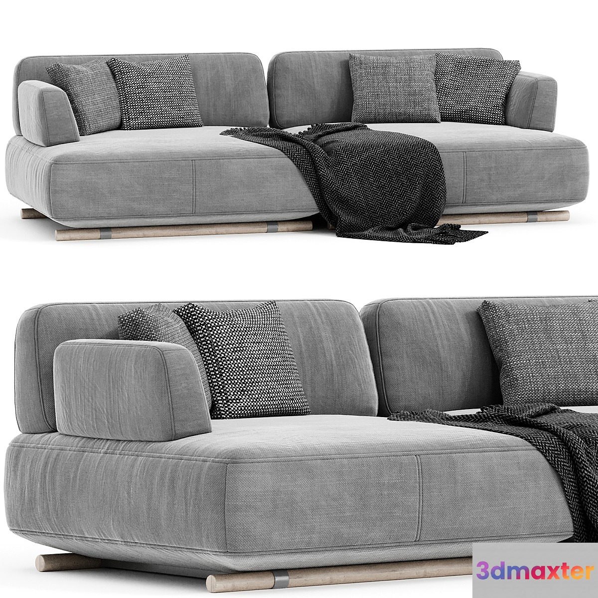 Natuzzi cava two seaters sofa