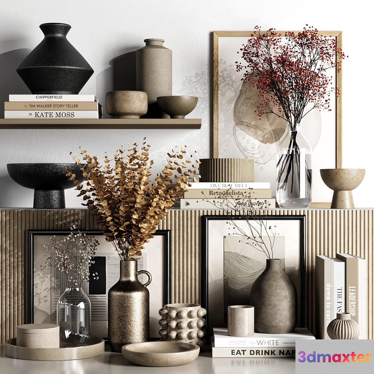 Decorative set 84 3D Max