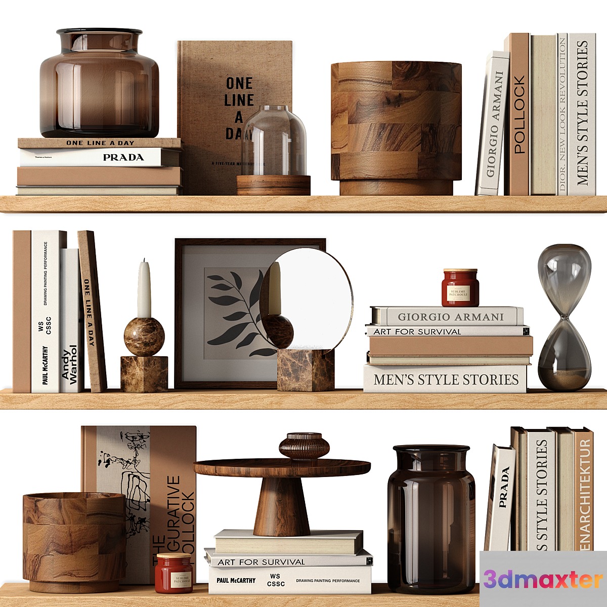 Decor set BROWN - No.2