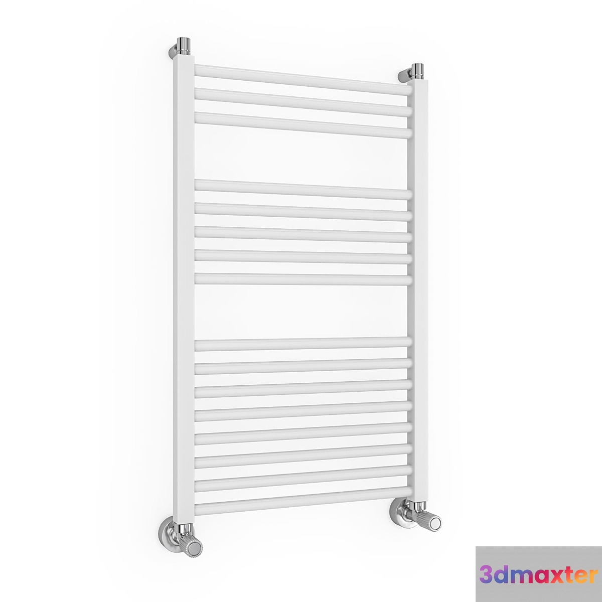 Water heated towel rail Margaroli Alba 7-464_16 3D Max