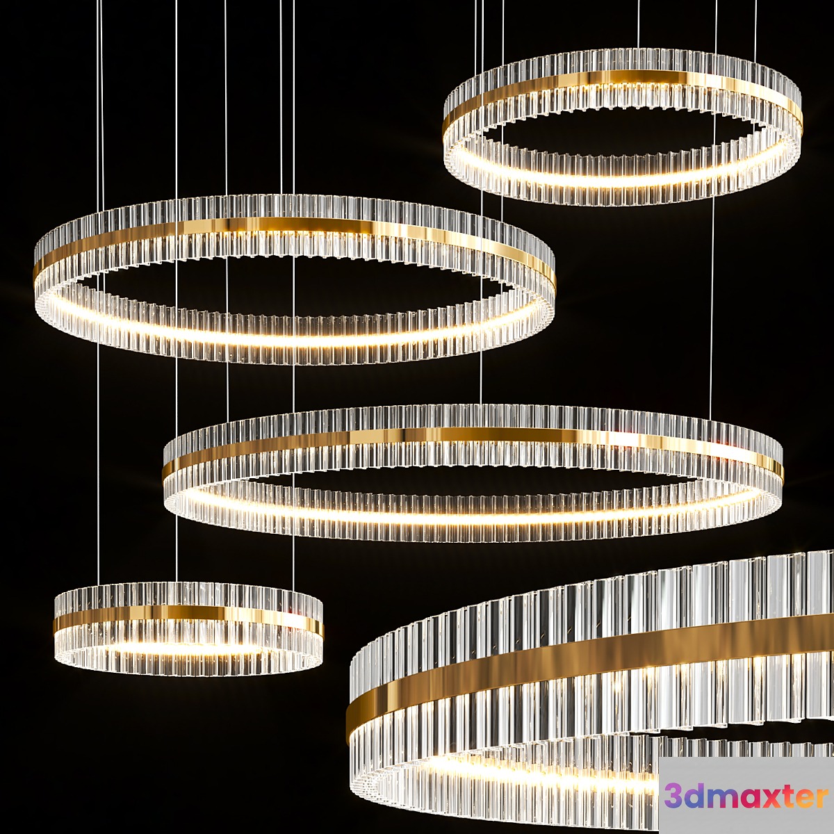 Baroncelli Saturno Chandelier - No.2