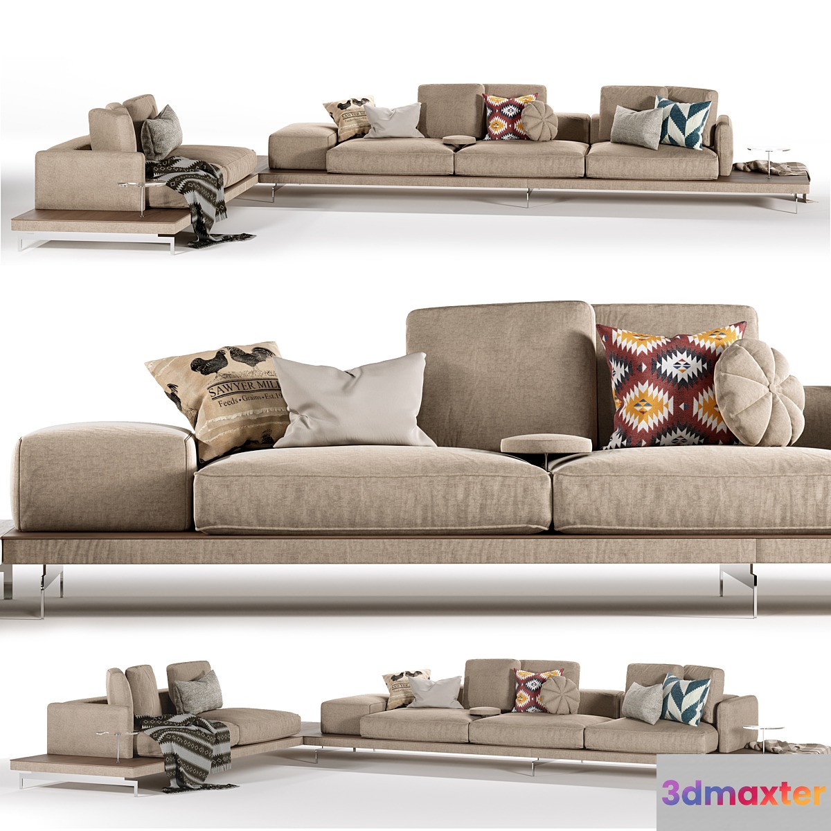 Dock high version Sofa 03 B&B Italia - No.2