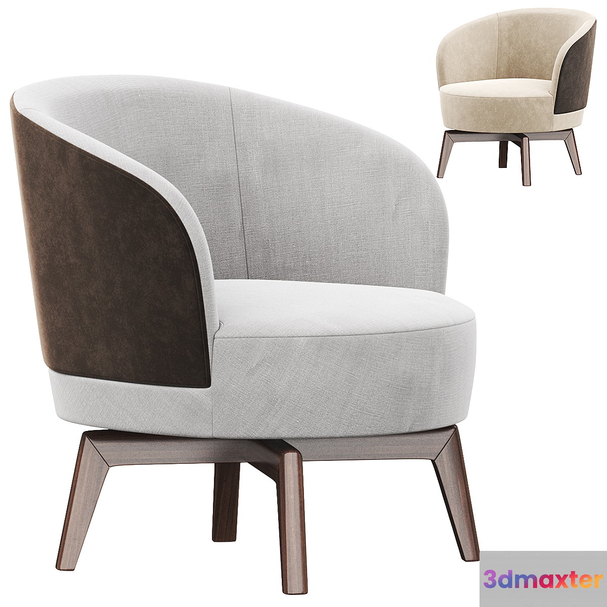 DOYLE ARMCHAIR 3D Max