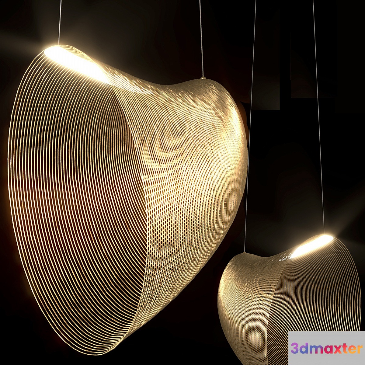 COLGANTE ILLAN (LUCEPLAN) 3D Max